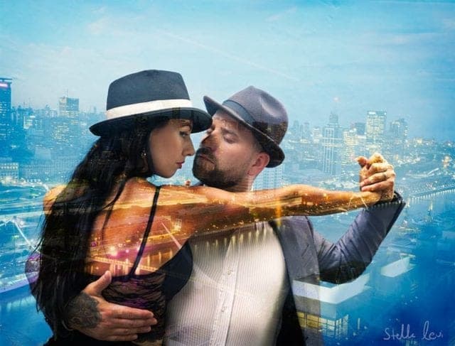 Tango dancers