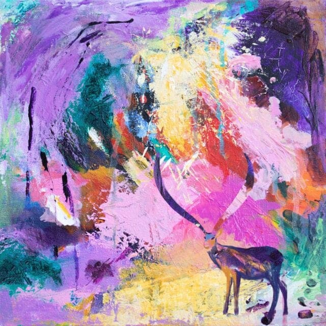 Recent painting. Mixed media.